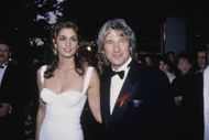 Cindy Crawford And Richard Gere (Image via Getty / Vinnie Zuffante)